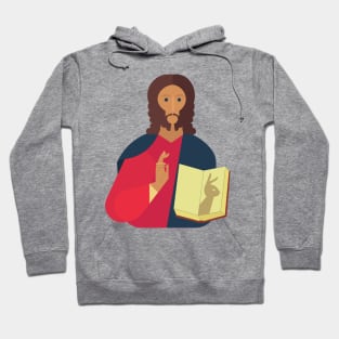 easter bunny jesus Hoodie